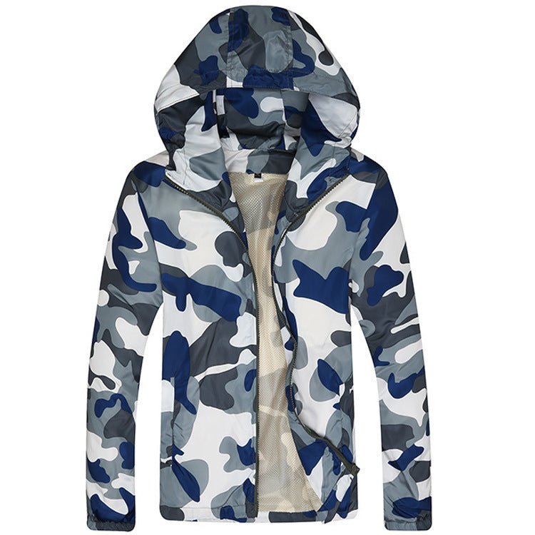 Elevate Your Wardrobe with the Men's Slim Camouflage Jacket